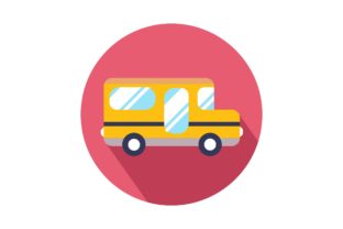 Bus School Icon: Premium Graphics for Modern Icons