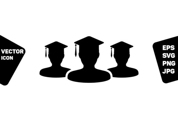 College Student Icons & Graphics for Crafters
