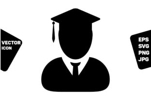 College Student Icons & Graphics for Crafts