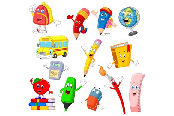 Cute School Graphics & Illustrations Review