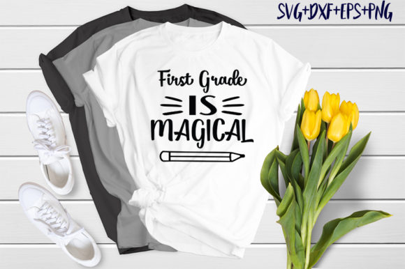 Reviewing School First Grade is Magical for Embroidery