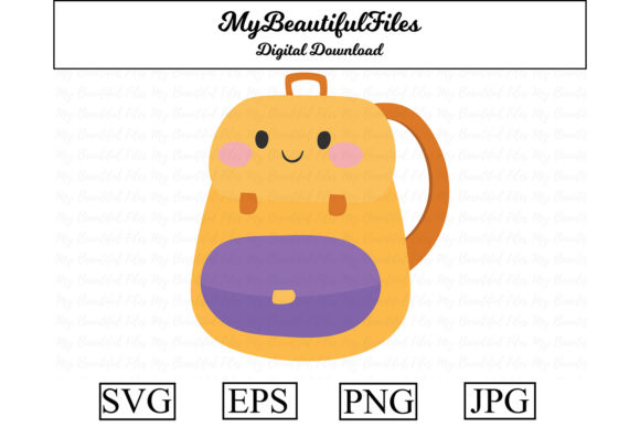 School Bag Kawaii Clipart: A Designer's Review