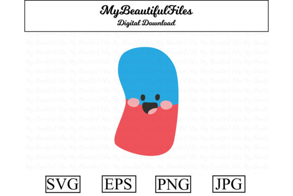 School Eraser Kawaii Clipart: Graphics & Illustrations