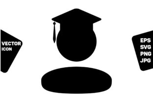 Study Icon Vector: Student Graphics & Icons