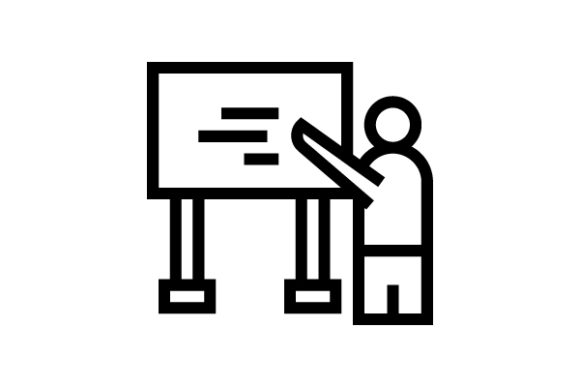 Teacher Line Icon: Essential Graphics and Icons for Crafters